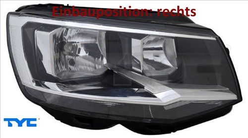 TYC 20-15239-05-9 Hauptscheinwerfer rechts Scheinwerfer Frontscheinwerfer