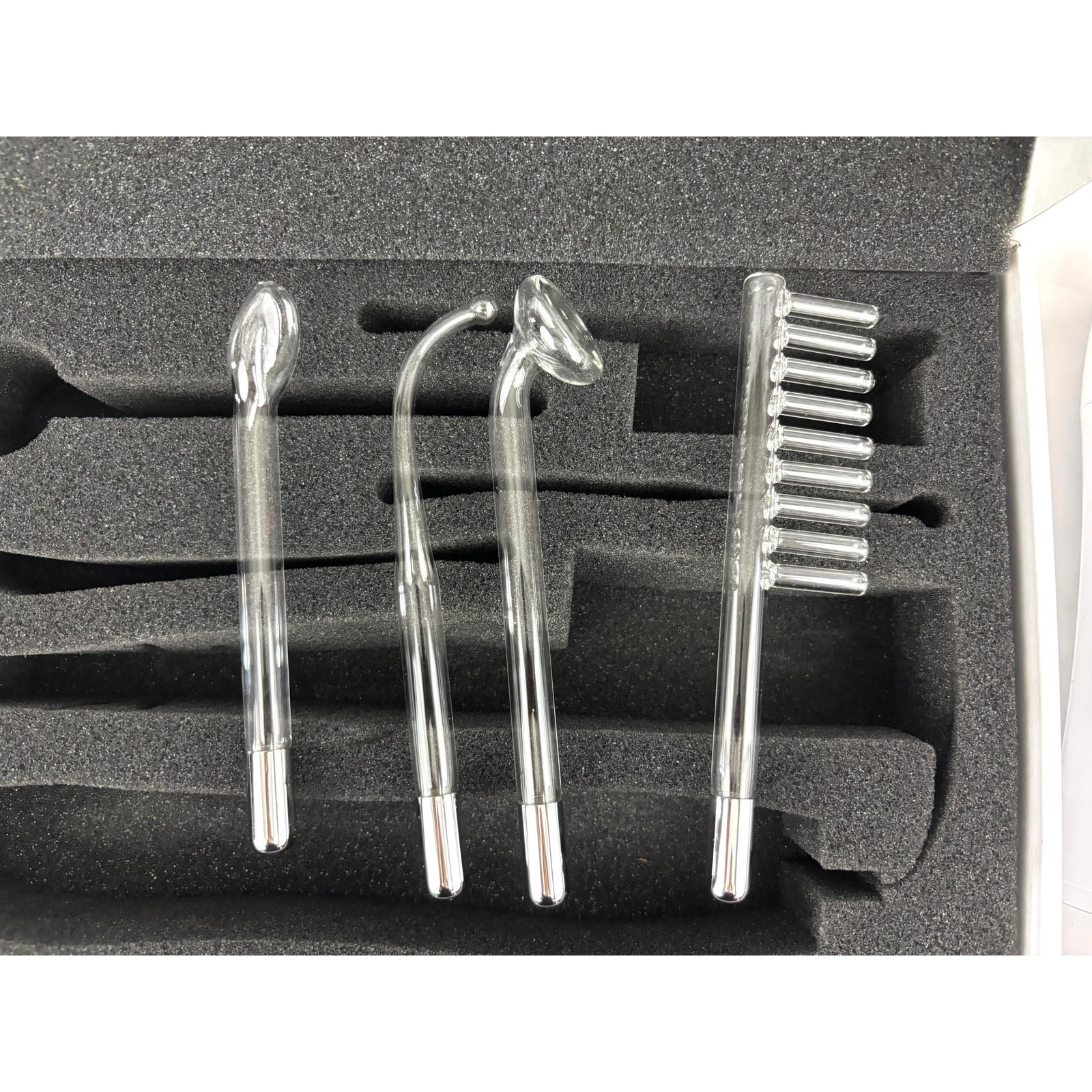 High Frequency Portable Handheld Facial Skin Facial Wand with 4 Electrodes NEW