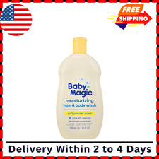 Baby Magic Moisturizing Hair  Body Wash, 16.5 Fl Oz