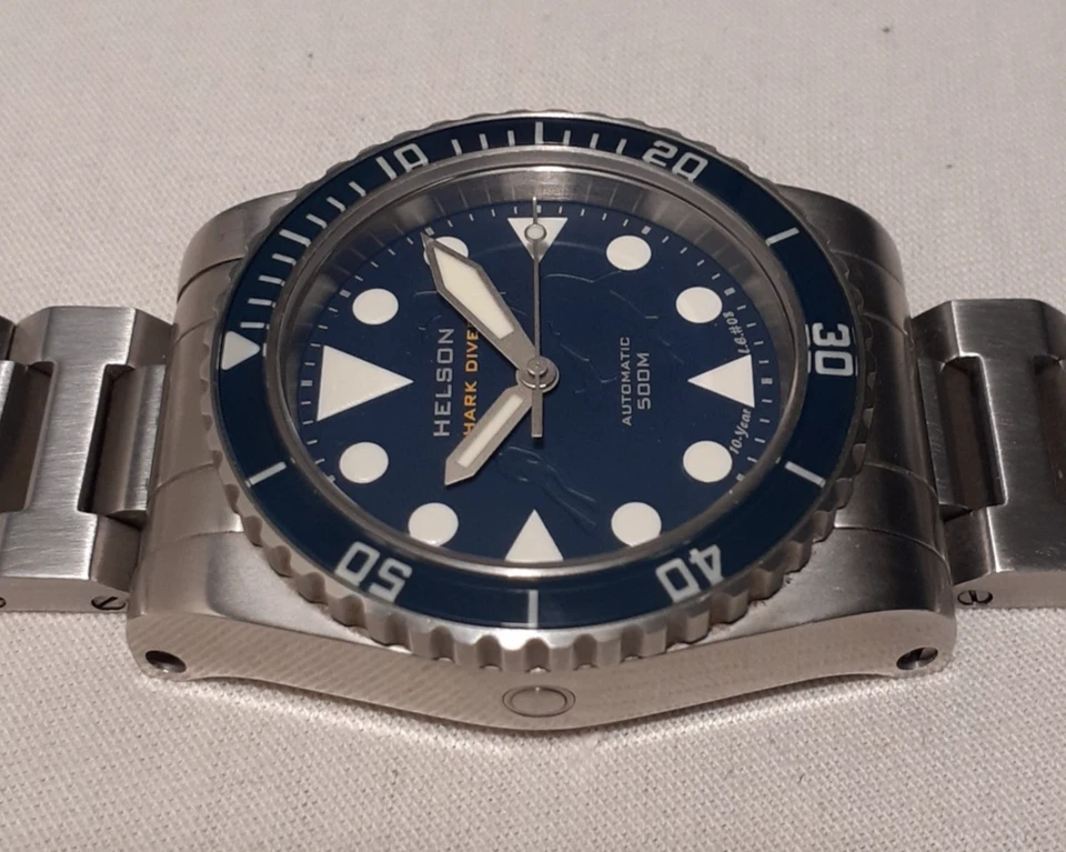 BOLDR ODYSSEY 45 AUTOMÁTICO 500M BUZO, BISEL ZAFIRO Y CRISTAL, ESFERA AZUL Foto 4 de 4