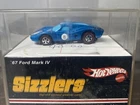 Hot Wheels Sizzlers Blue 67 Ford Mark IV  Vintage 2006