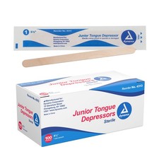 100ct Professional Healthcare Sterile Tongue Depressors for Medical Use