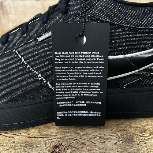 Nike Book 1 Black Label Pack Mens Size 18 Denim Vintage EYBL Promo PE IB3862-001 - Picture 15 of 15