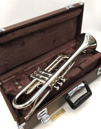 【Tested】YAMAHA YTR-4335GS Silver Trumpet Student Model w/ Case Japan Excellent