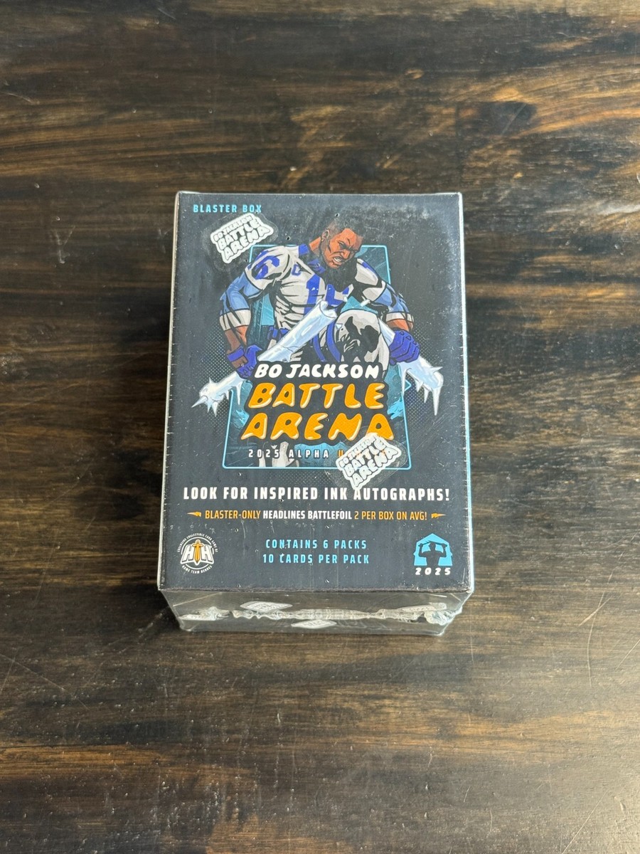 2025 Bo Jackson Battle Arena Alpha Update Blaster Box Sealed (B)