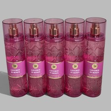 Bath  Body Works Covered in Roses Fine Fragrance Mist Spray 8 oz New 5 pc Lot