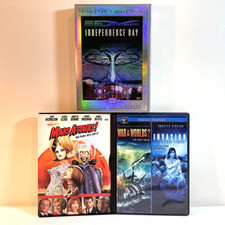 INDEPENDENCE DAY / MARS ATTACKS / WAR OF THE WORLDS 2 / INVASION... (DVD) Aliens
