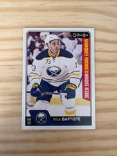 2016-17 O-Pee-Chee #708 Nick Baptiste RC - Buffalo Sabres