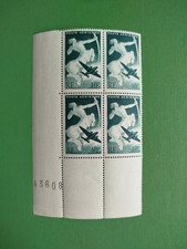 1946-47  FRANCE POSTE AERIENNE Y&T  16 SAGITTAIRE   BLOC DE 4  TTB