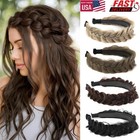 Headband With Tooth Wide Braid Messy Hair Hoop Women Fashion Hair Accessories US