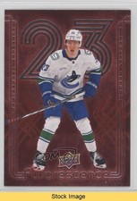 2024-25 Upper Deck Series 2 Fluorescence Red Jonathan Lekkerimaki #F-43 READ f1h