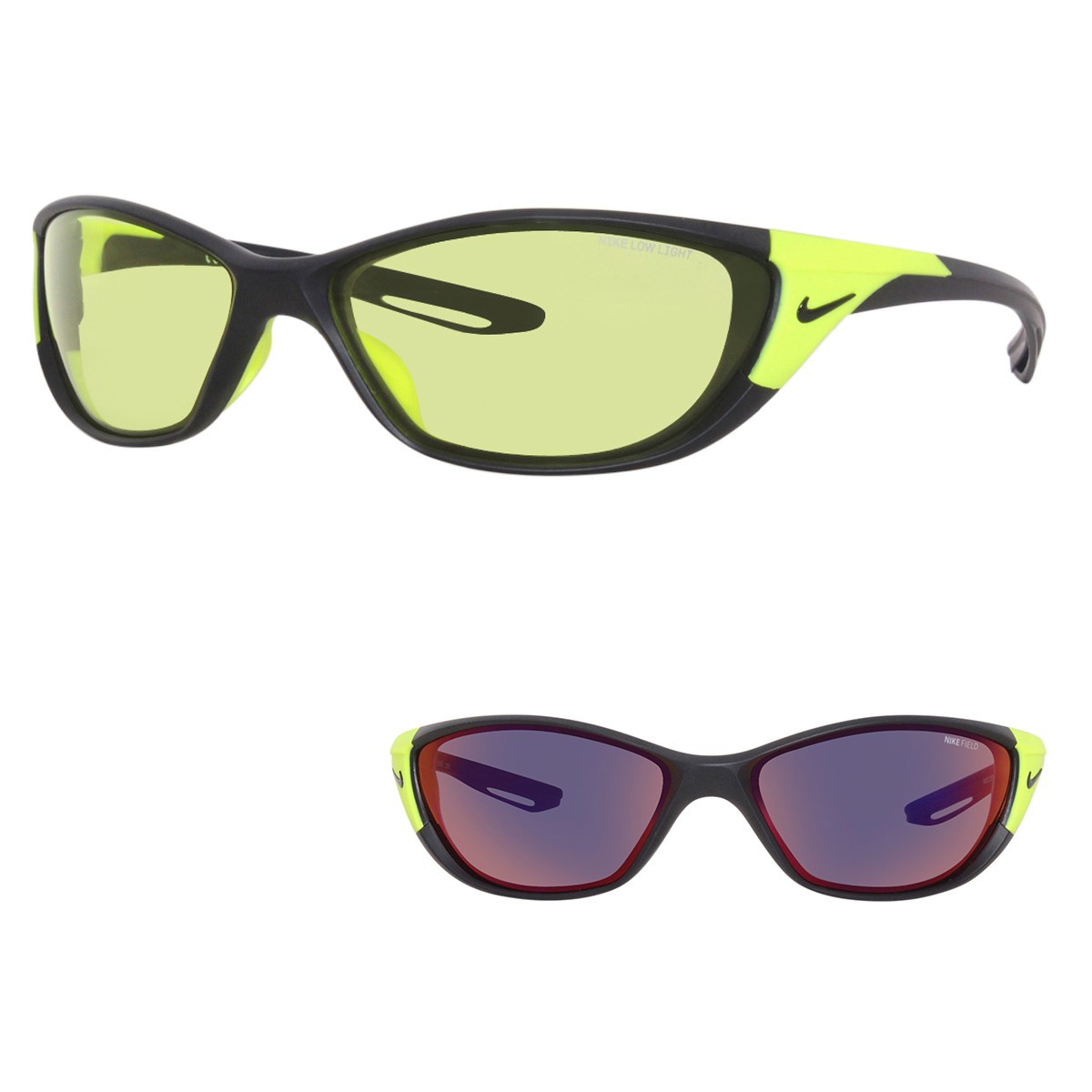 Солнцезащитные очки Nike Zone-E DZ7357 011 Мужские матово-черные со сменными линзами 13990₽