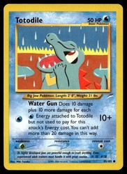 Totodile 85/105 Neo Destiny Common