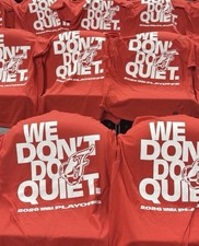 OFFICIAL Indiana Fever 2026 Playoff Shirt. We Don't Do Quiet