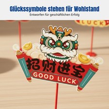 2026 saisonale Event-Tischdeko, Neujahrsschild, Restaurantdisplay