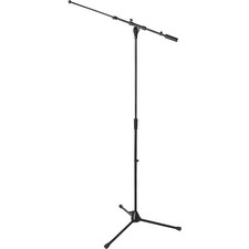 On-Stage Stands MS9701TB Heavy-Duty Tele-Boom Mic Stand Black