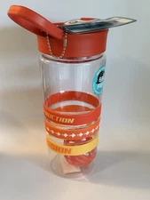 Blender Bottle 20 Oz Shaker Bottle Protein Red Lid