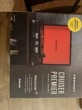 Crosley Cruiser Premier Vinyl Record Player with Speakers and Bluetooth - Audio