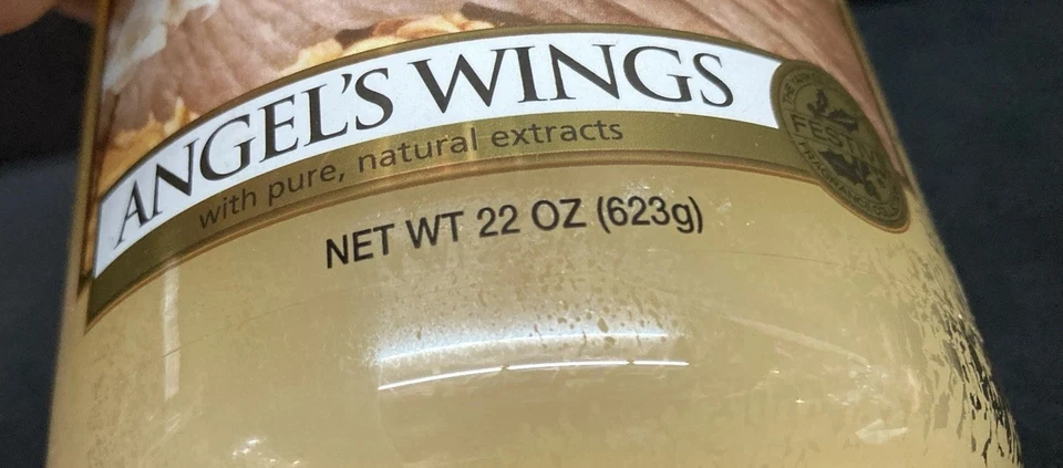 Yankee Candle Angel’s Wings Large Candle 22oz Retired - Image 4 of 4