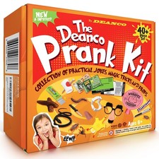 Prank kit - 40  Piece Set - Gags Practical Joke Toys - Prank Stuff for Apri...