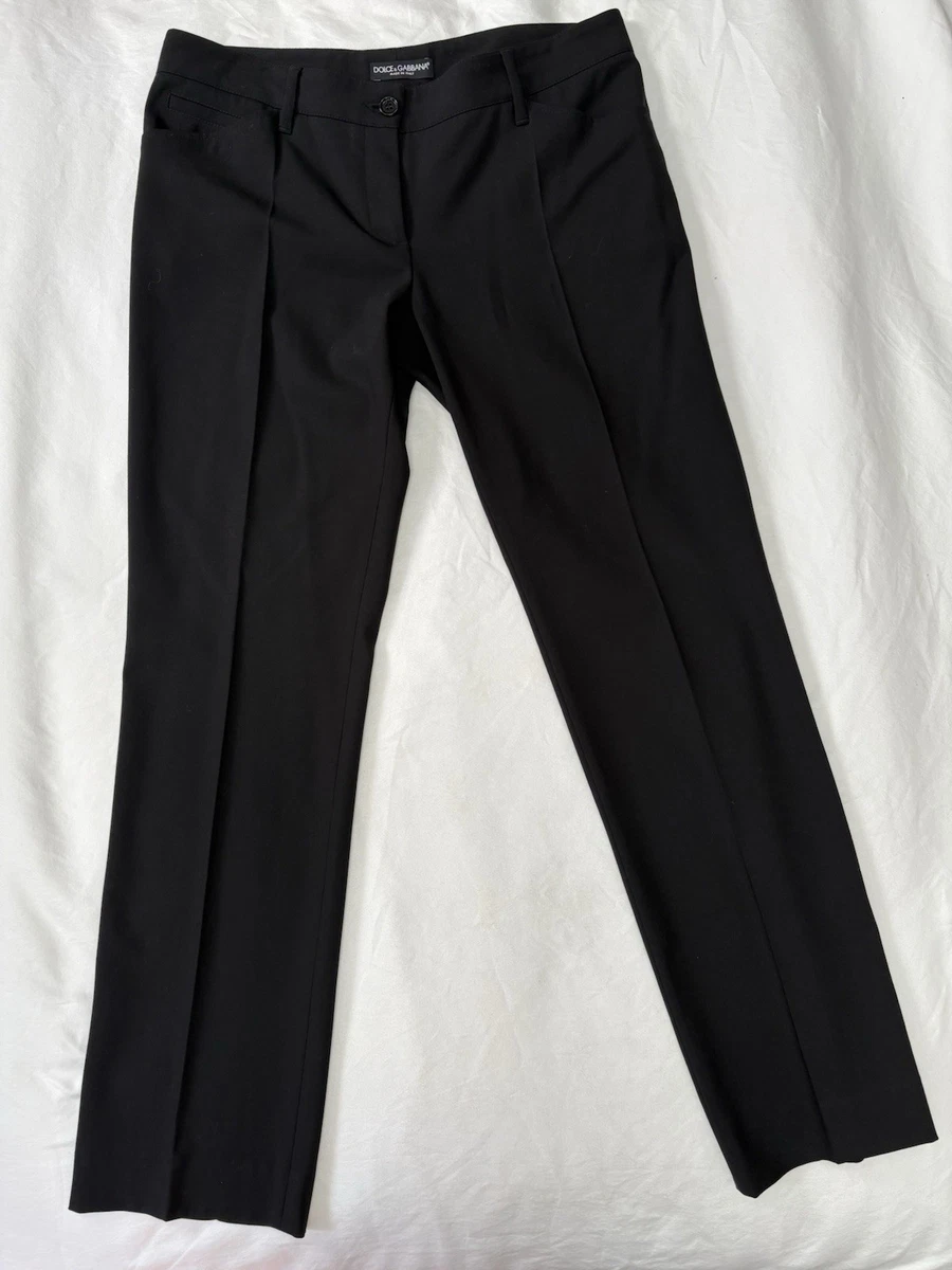 Dolce&Gabbana Wool Pants for Women for sale | eBay