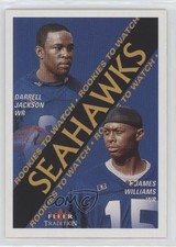 2000 Fleer Tradition Rookies to Watch Darrell Jackson James Williams #362 0qr0