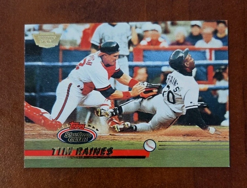 1993 Stadium Club #43 Tim Raines Members Only HOF MINT SP rare
