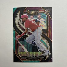 2025 Panini Select DARREN BAKER Tri-Color PRIZM RC #200 WASHINGTON