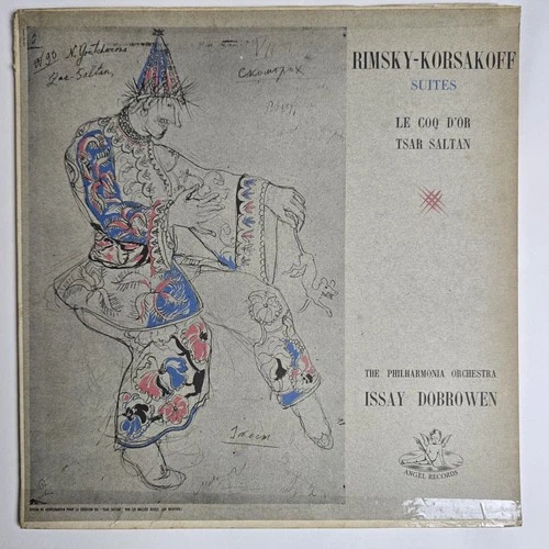 Issay Dobrowen Rimsky Korsakov Le Coq D'Or Suite LP  Angel Records Ang.35010 - product listing photo