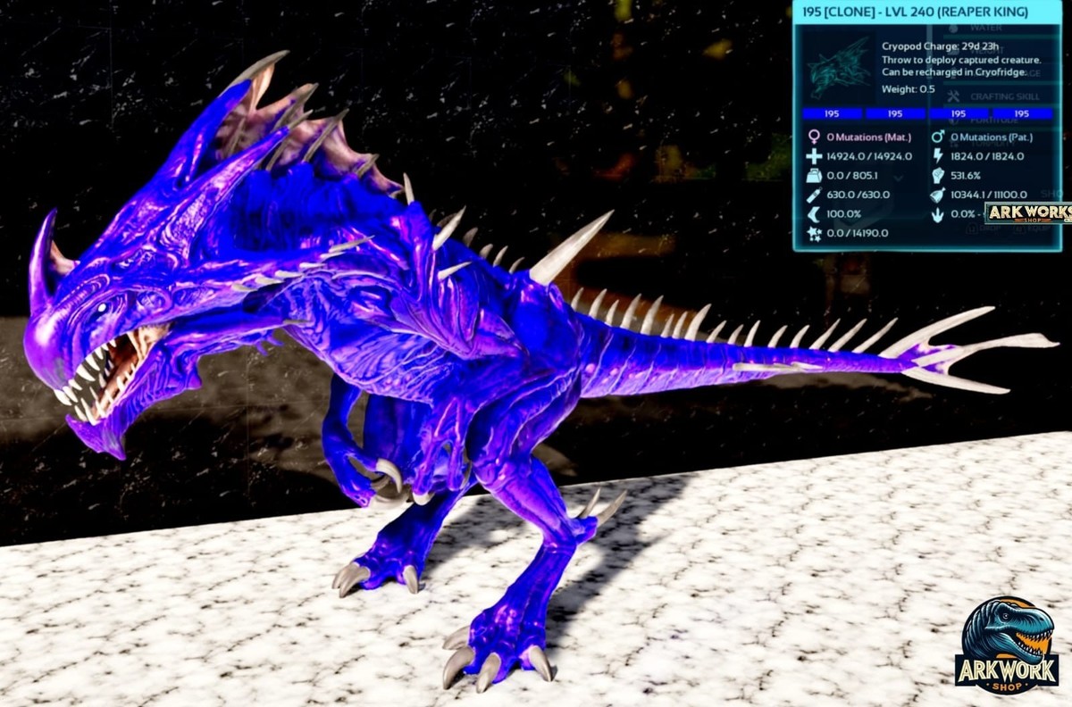 🦖ARK Survival Ascended Reaper King Colors PVE PS5/XBOX/PC | eBay