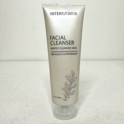 Doterra Essential Oil Skin Care Facial Cleanser Melaleuca & Peppermint 4 oz New