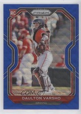 2021 Panini Prizm Tier III Blue Wave Prizm 54/60 Daulton Varsho #238 7m3