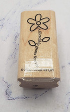 Stampin Up A friendship grows Forever Flower Friends Wood Mounted Rubber Stamp