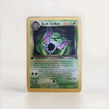 Pokémon TCG Dark Golbat Team Rocket 24 Regular 1st Edition Rare