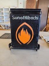 Vintage Son Of Hibachi Fold Open Portable Cast Iron Charcoal Grill Never Used Vintage Son Of Hibachi Fold Open Portable Cast Iron Charcoal Grill Never Used