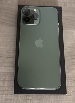 Apple iPhone 13 Pro Max 128GB Alpine Green 89% battery! Unlocked Mint Condition