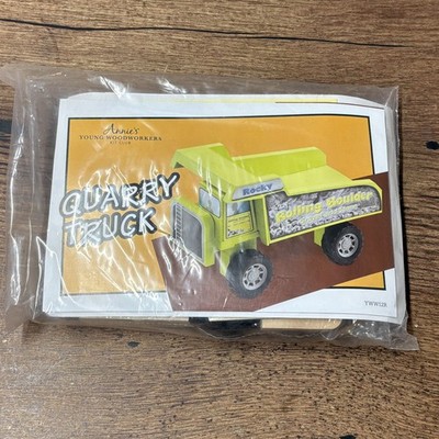 Annie s Young Woodworkers Kit Club Quarry Truck New in Package Fun Kids Activity