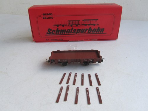 BEMO 2223833 - H0m - Rungenwagen 99-55-03 der DR in OVP | Zustand: Gebraucht