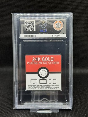 EEVEE 24k Gold Plated Metal Sticker - Korean Striking Popping