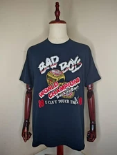 Rare Detroit Pistons Bad Boys Hammer Time Front Back Print Licensed T-shirt XL 