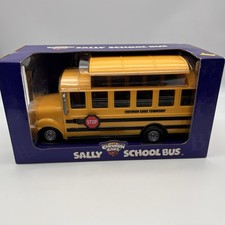 Chevron Cars Sally School Bus Collectible Toy Bus 2005 NEW
