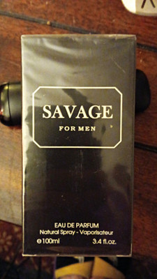 Fragrance Couture Savage for Men Eau de Parfum Spray 3.4 fl oz (100ml)