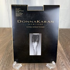 Donna Karan Ultra Sheer Toner Off Black Medium C10 Pantyhose