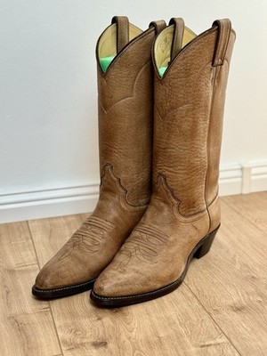 Justin Boots Cowboystiefel 8B Vintage Elch EU38 Westernstiefel