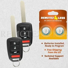 2 For 2017 2018 2019 Honda CR-V CRV Keyless Entry Remote Key Hatch MLBHLIK6-1TA