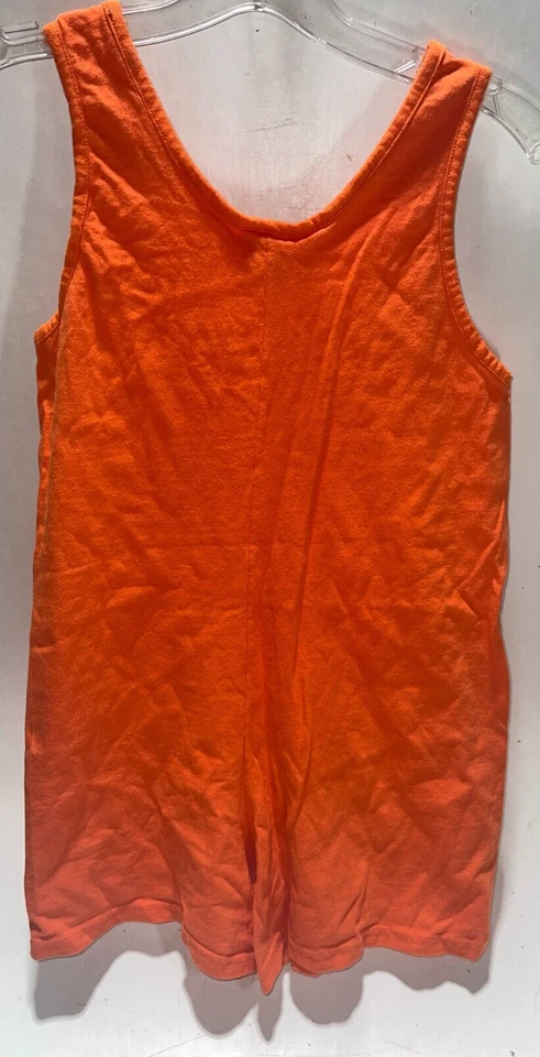Mono Hanes Her Way para niñas ropa deportiva naranja de una pieza talla pequeña 6-8 Foto 2 de 3