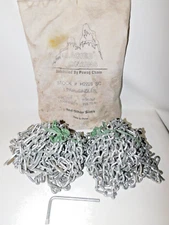 Glacier LIGHT TRUCK Twist Link Cam Style Tire Chains H2228 SC, 1 Pair Never Used