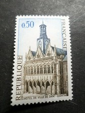 FRANCE 1966, timbre 1499, St Quentin, neuf**