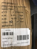 (case Of Two Rails) Pro Basics Four Bar Half Rails Pb7035 Brand (case Of Two Rails) Pro Basics Four Bar Half Rails Pb7035 Brand