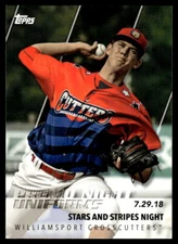 2019 Topps Pro Debut #PN-SSN Stars and Stripes Night Williamsport Crosscutters